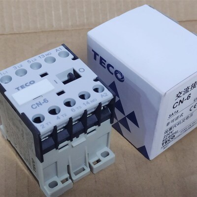 原装TAIAN东元TECO台安科技CN-6交流接触器 线圈电压AC220V 380V