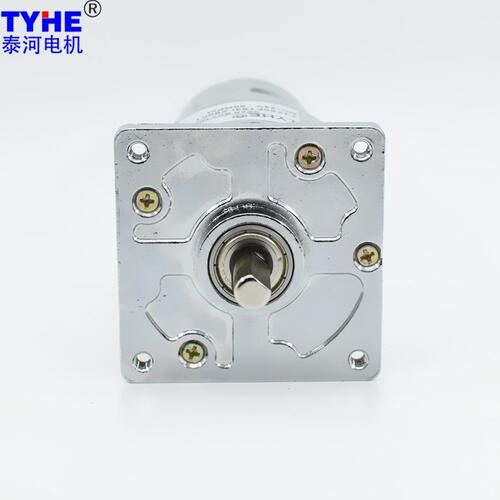 甄选TJZ60FT直流速电机微型永磁齿轮马达24V60mm厂家游戏机电机