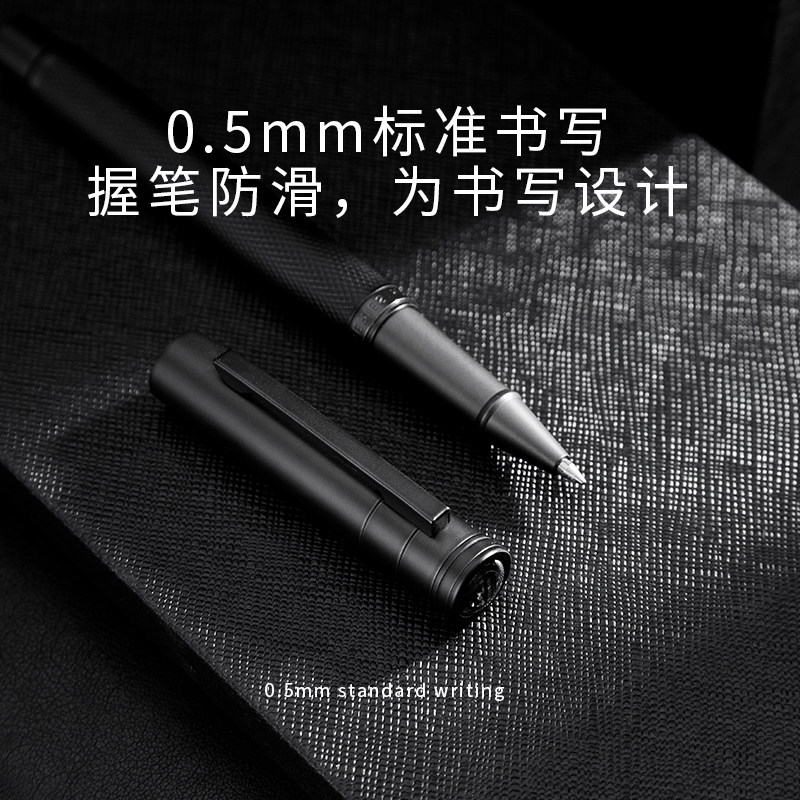 弘典黑森林钢笔男女士高档签名笔学生专用免费定制刻字宝珠签字笔图片