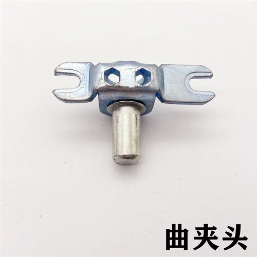 地弹簧无框玻璃门夹配件上夹下夹顶夹曲夹七字夹通用型玻璃门夹头