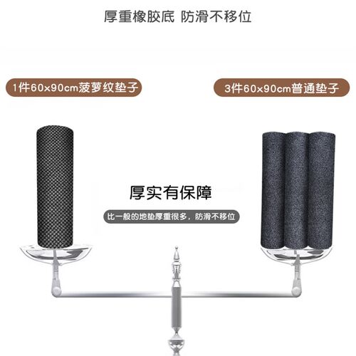 厨房地垫防滑防油可擦免洗防脏脚垫吸水吸油整铺专用防水防污地毯