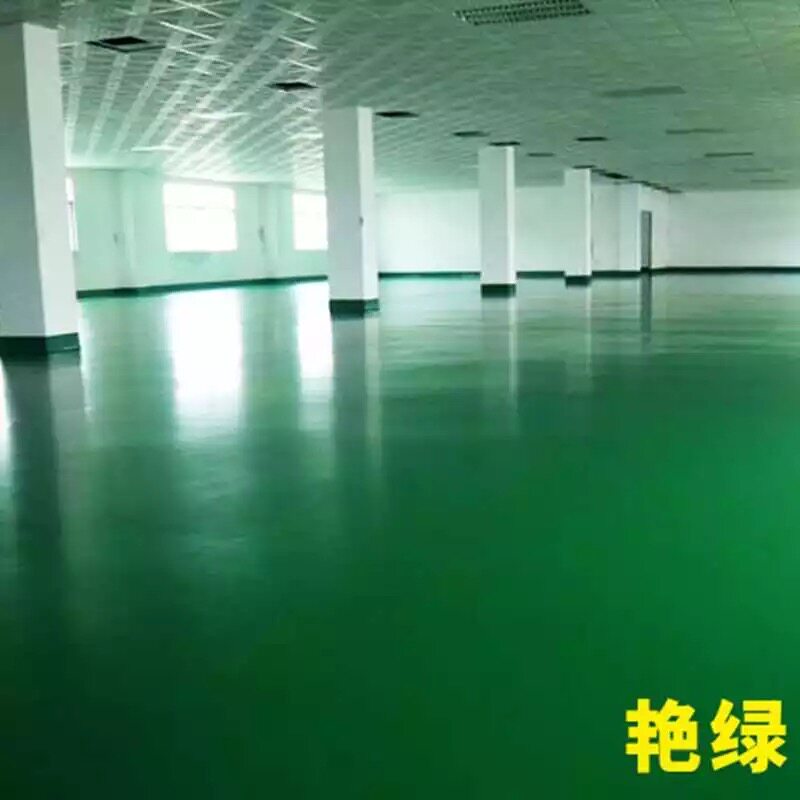 海冠水性耐磨净味环保水泥地面改造地板漆室内家用耐磨地坪漆包邮
