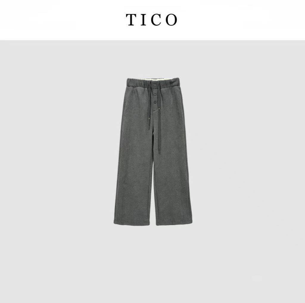 【小田专享】TICO汀可【翡翠休闲裤】时尚百搭休闲裤TC1023