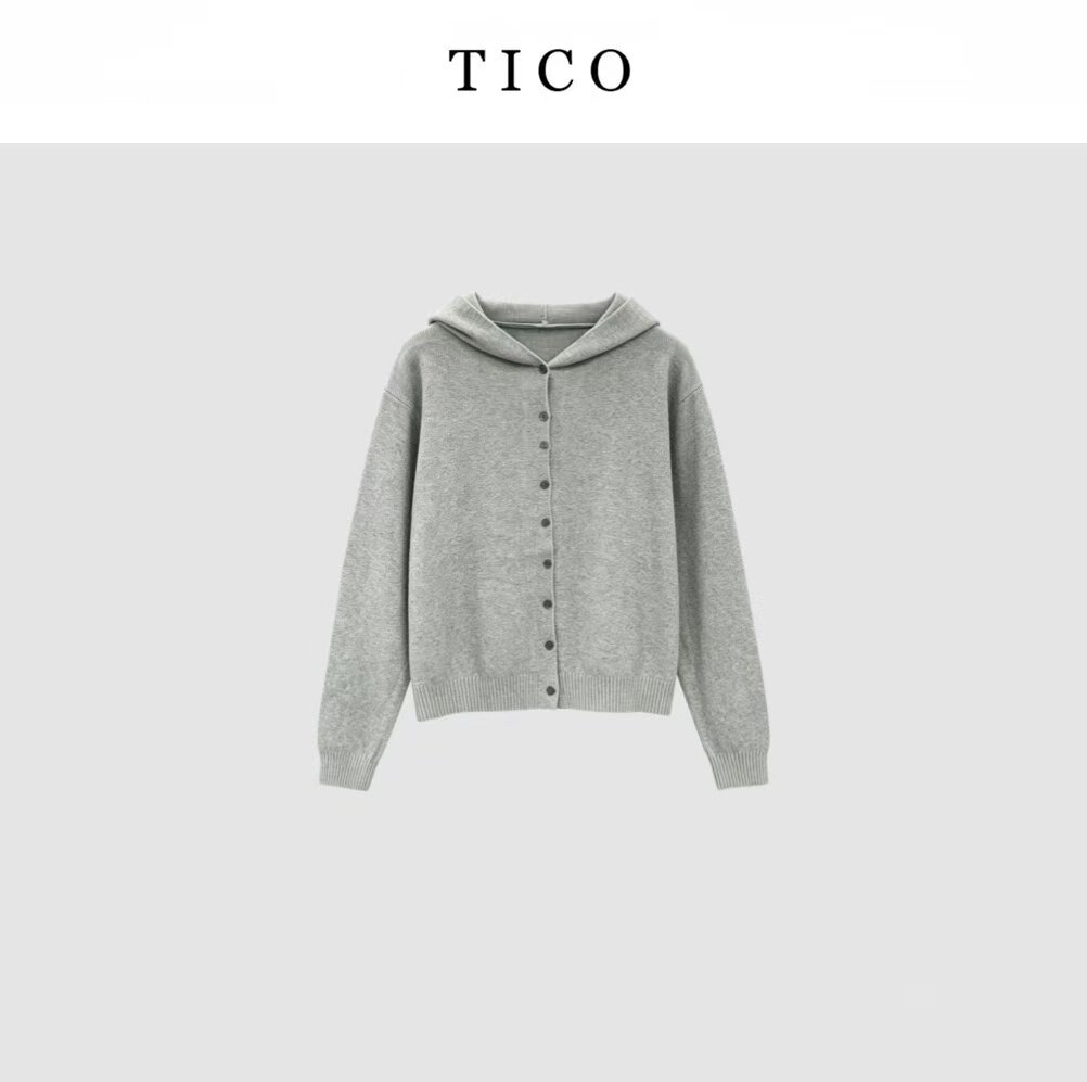 【小田专享】TICO汀可【梦思毛衣】时尚休闲百搭毛衣