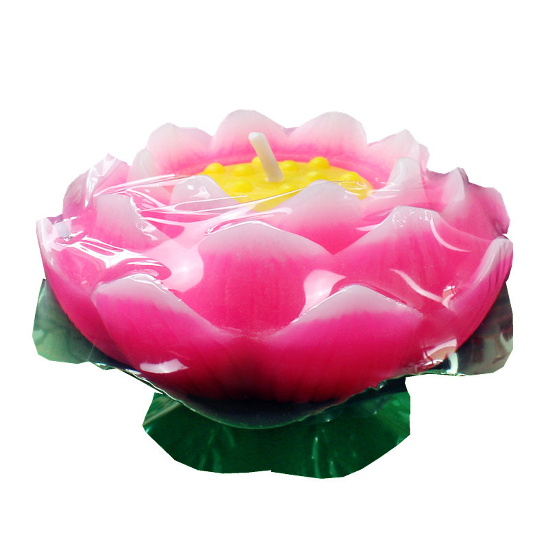 永诚莲花灯蜡烛荷花蜡烛莲花蜡还愿灯浮水荷花灯莲花灯许愿灯河灯