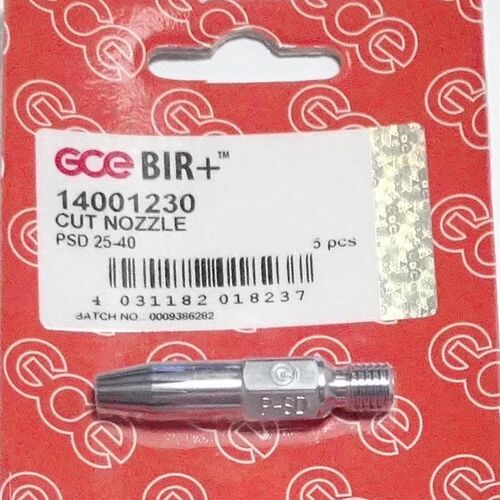 GCE BIR CUT NOZZLE 瑞典捷仪 14001230 PSD高速机用割嘴丙烷天燃