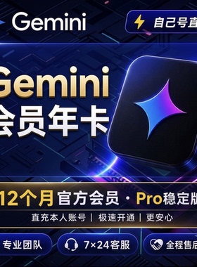 【Gemini3.1pro ！稳定不降智】Gemini pro3.1 会员代充个人独立