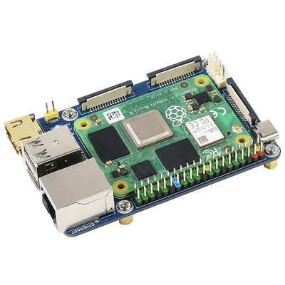 树莓派cm4计算模块扩展板M.2接口千兆网口/HDMI/4K输出CSI/DSI