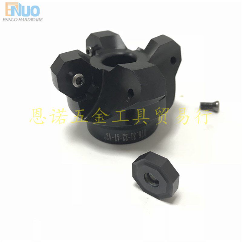 非标定制面铣刀盘D63-22-4T-42配ONMU080608直径尺寸80 100 125