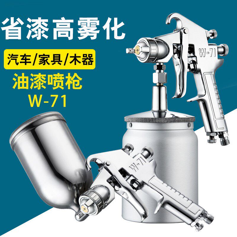 原装进口W-101喷枪油漆喷抢 喷漆工具W-71家具汽车面漆气动喷漆枪