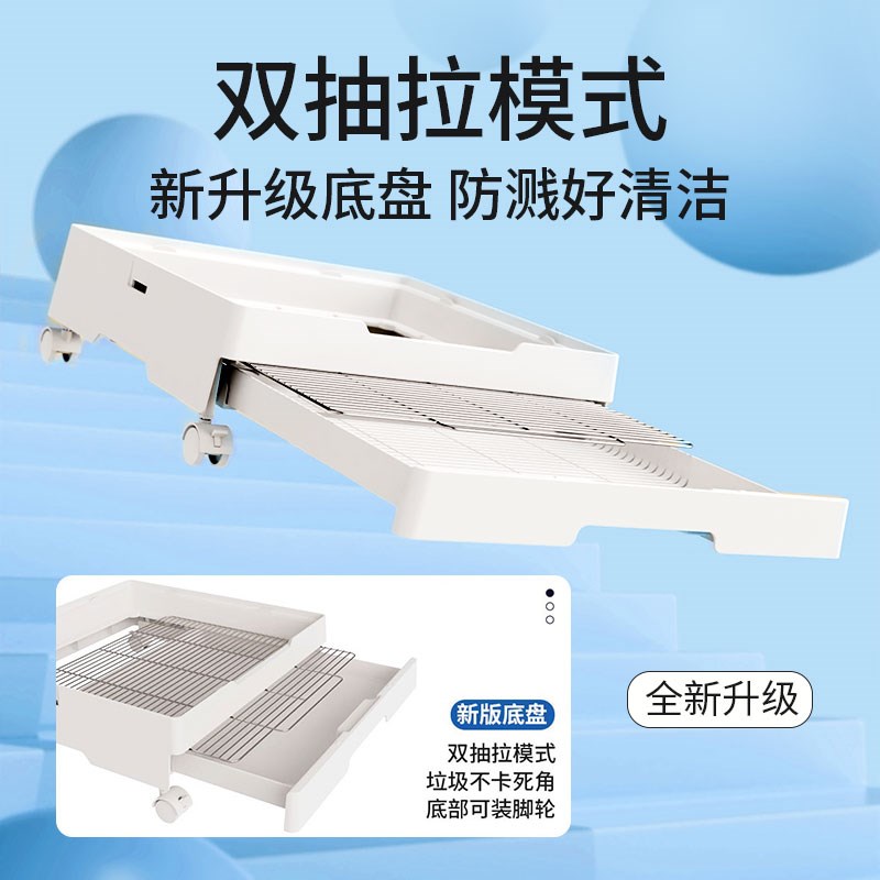佩安友鸟笼P500不锈钢大号鸟笼虎皮牡丹玄凤鹦鹉鸟笼豪华别墅笼子