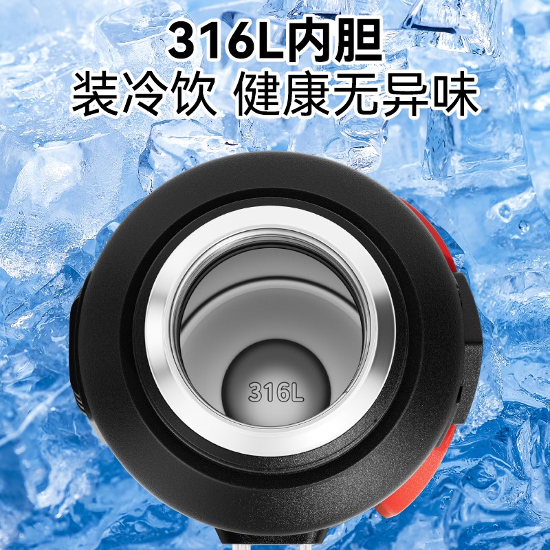 夏天保冷杯大容量2025新款冰霸杯72小时长效保冷壶制冷水杯保温杯