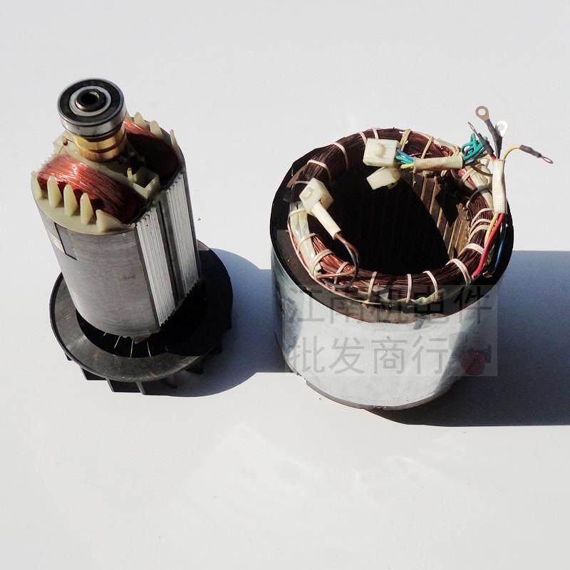 汽油发电机配件5-6.5KW7.5/8千瓦三相电机转子定子 190F 锭子线圈