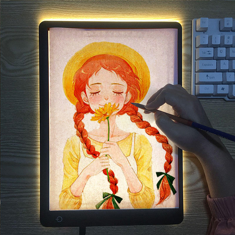 A4拷贝台LED临摹板专业级手绘画画神器护眼发光板描图透写台拓台