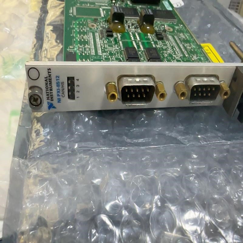 NI PXI-8512采集卡,双通道CAN通信模块,成 维修