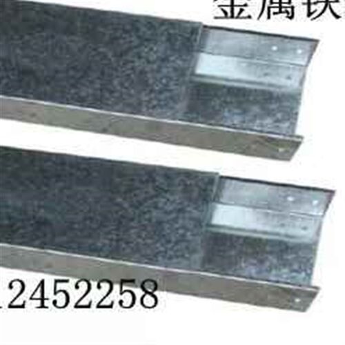 竖井镀锌桥架100x100镀锌线槽100x100金属铁线槽 布线槽走线槽