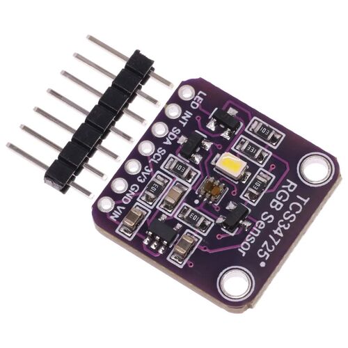 TCS34725 颜色传感器 Color Sensor RGB 开发板模块