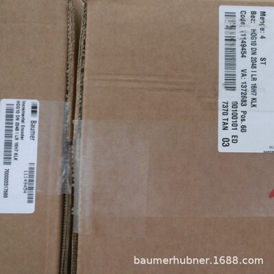 baumer堡盟测速电机编码器TDP0.2LT-4+FSL+OG9DN26I