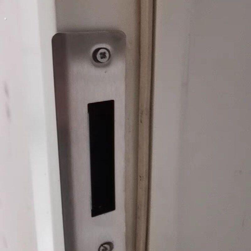 房间锁具配件门锁指向片木门锁舌盒门锁卡槽扣片挡板挡片门框扣板
