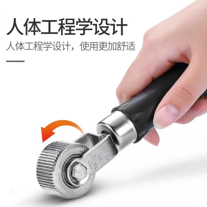 汽车轮胎补胎压轮补胎滚轮压实滚轮冷补底片轮胎修补补胎工具套装
