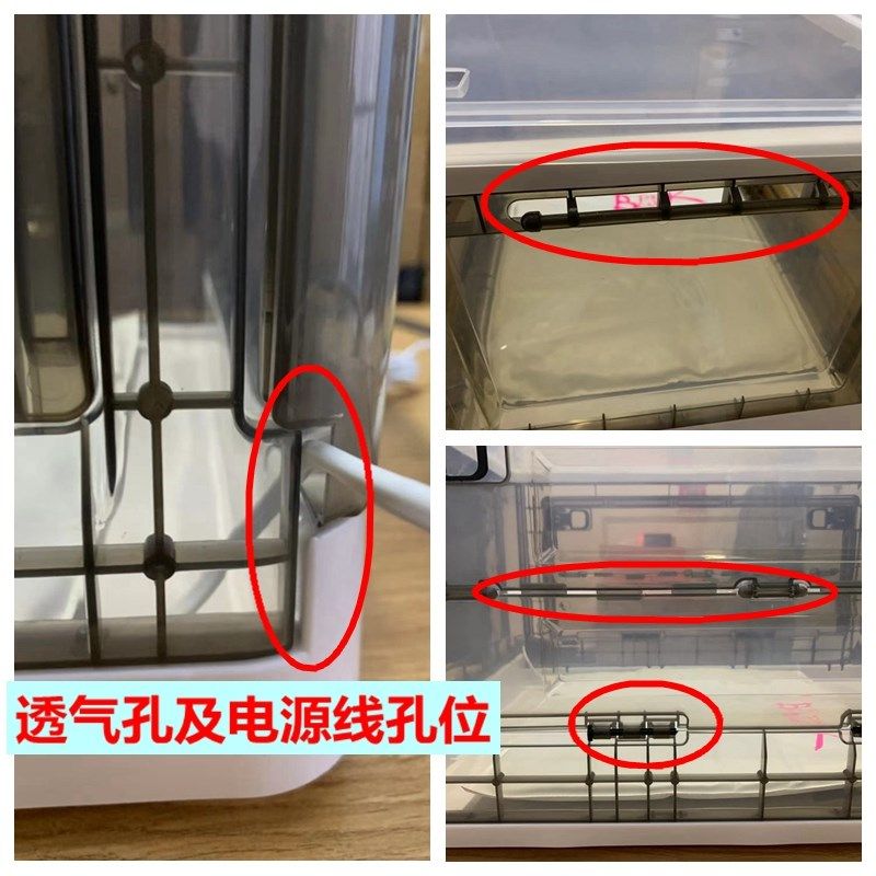 非洲迷你专用恒温箱加温仓鼠笼子温控天窗可折叠宠物笼刺猬饲养箱