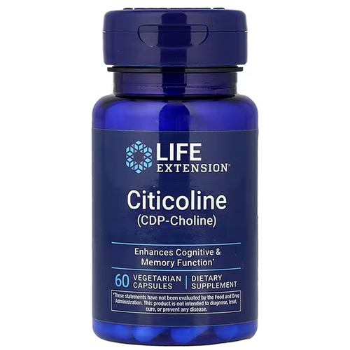 胞磷胆碱胶囊大脑认知注意记忆情绪CDP-Choline life extension