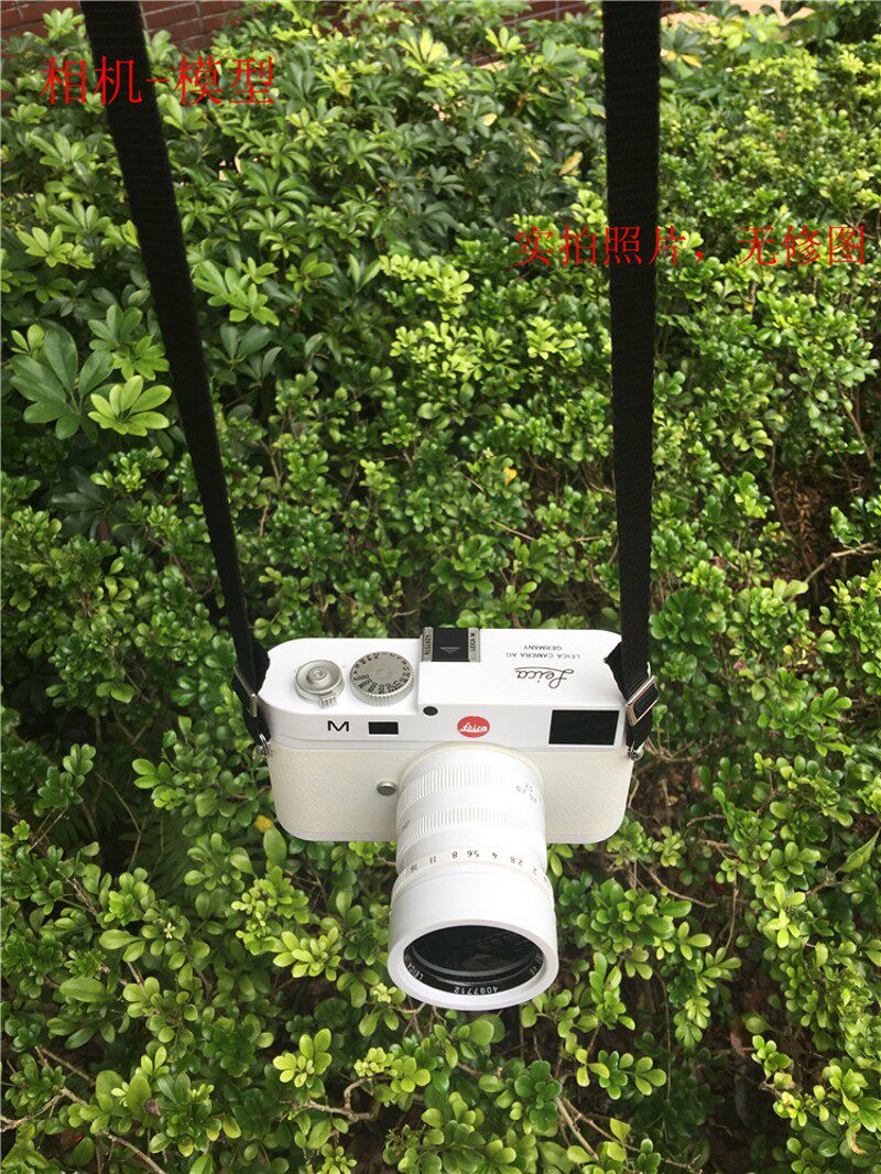 徕卡相机模型白色大M 影视道具摆件 模特手持 样板房别墅展示饰品