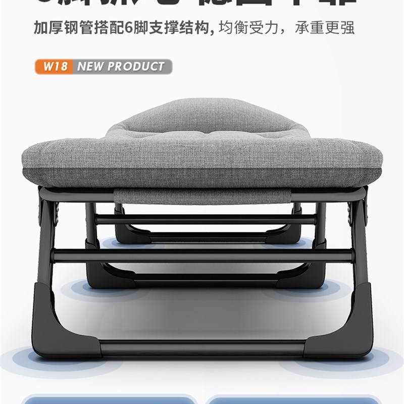 午憩宝儿童小沙发折叠床可坐可躺午睡神器家用阳台休闲靠背懒人椅
