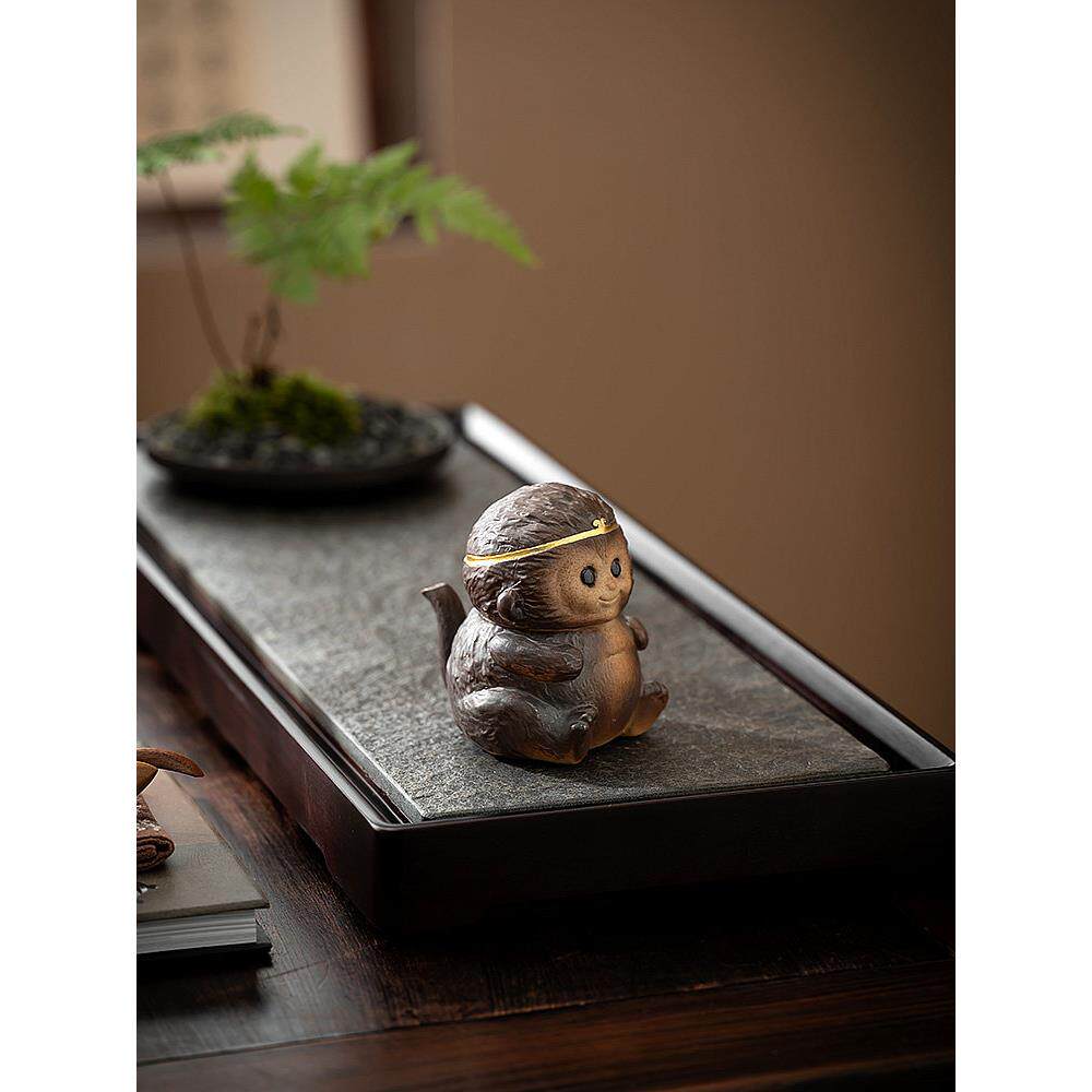 小悟空泡茶单壶创意搞笑猴一人生日礼物女生高颜值水杯茶具