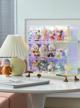 【天空喵喵】泡泡集市图展示箱盲盒储物展示柜透明亚克力装饰架