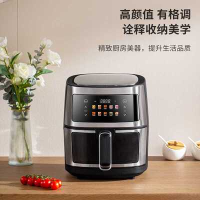 Air Fryer 空气炸锅家用大容量可视彩屏多功能烤箱一体电炸锅110V