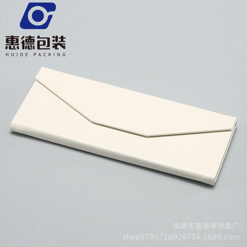折叠眼镜盒男便携创意太阳镜简约个性收纳盒新款近视眼可折叠通用