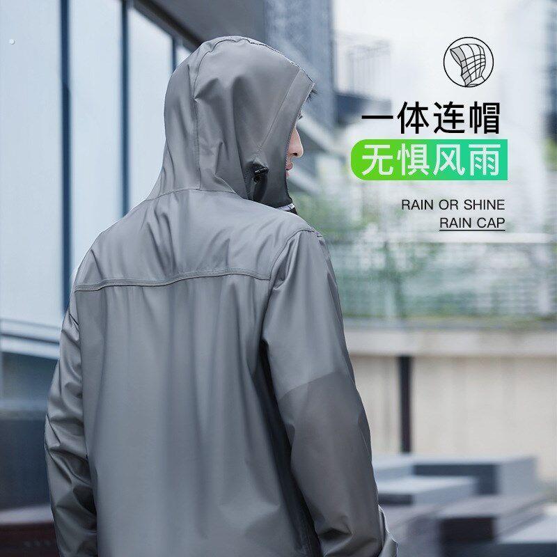 超薄雨衣雨裤套装男女自行车骑行防暴雨全身防水两件式雨衣