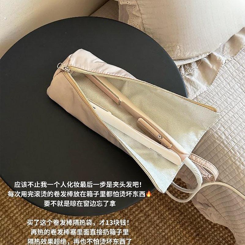 厂家直销卷发棒隔热袋收纳袋防烫小型旅行可携式防水耐高温多功能