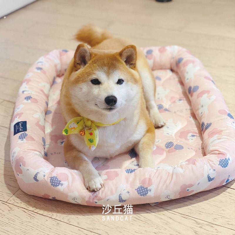 沙丘猫宠物垫子夏季凉感毯子冰凉狗垫夏天凉席狗狗睡觉垫柴犬狗窝