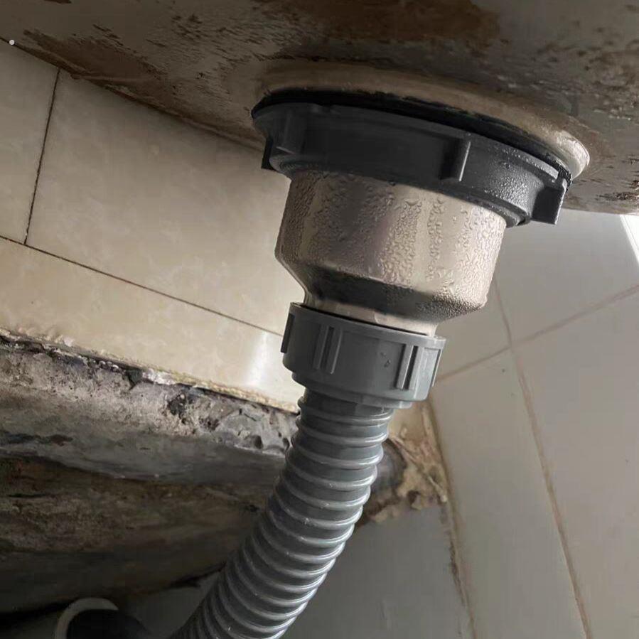 加长防臭软管排水管套装洗碗池下水管厨房水槽水池通用下水延长管