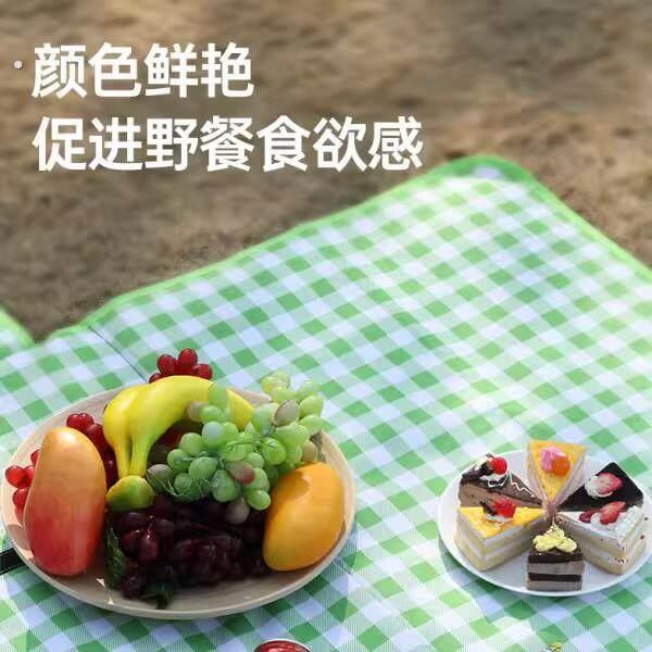 户外野餐垫加厚防潮垫可携式折叠地垫室内室外海滩露营帐篷防水坐