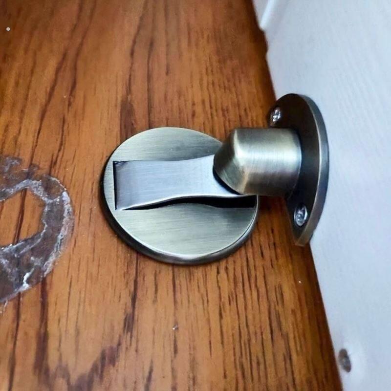 门碰门阻挡门器强磁力化妆室家用地碰隐形门吸地吸门挡免打孔