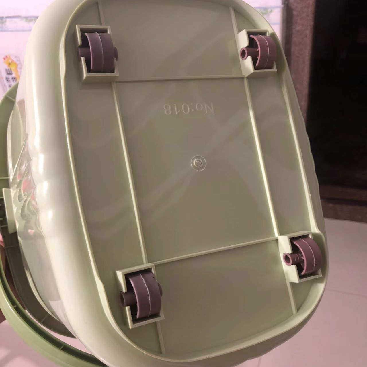 特厚滑轮洗拖把桶加厚鹿皮自拧水拖把沥水桶耐用一整套拖地桶宿舍