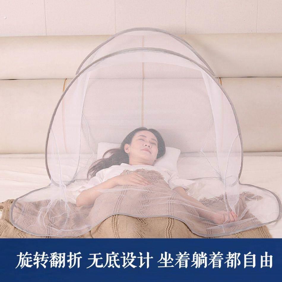 防蚊头罩新款迷你蚊帐套头睡觉宿舍单人面部罩可折叠头部蚊帐护头