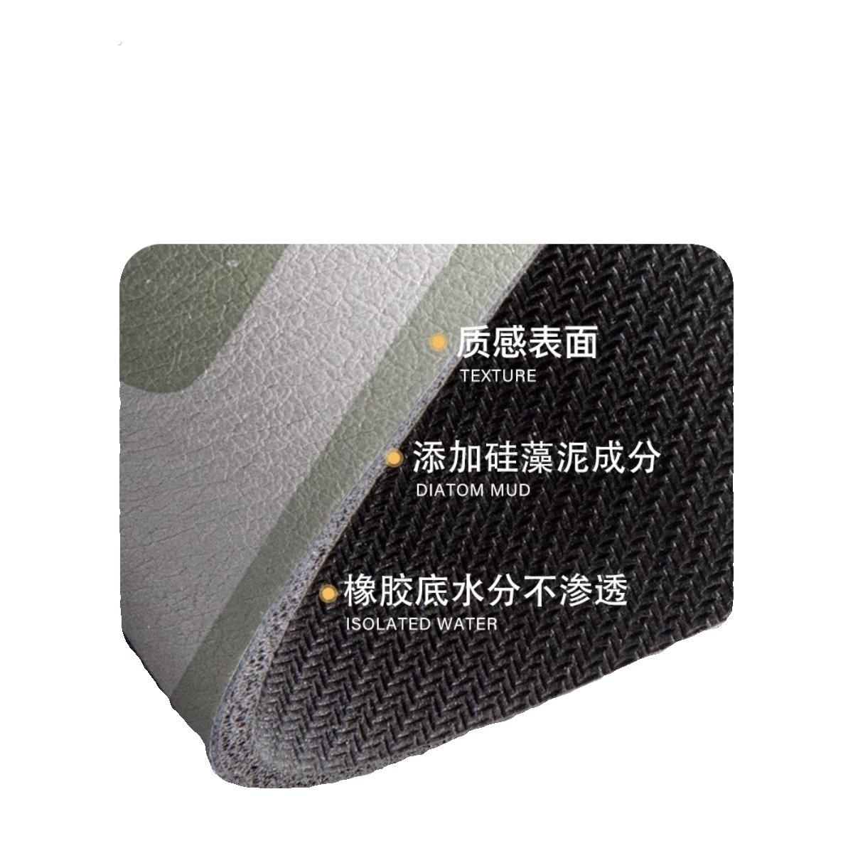 意大利硅藻泥沥水垫餐具碗盘餐垫厨具隔热垫子桌面茶杯台面吸水垫