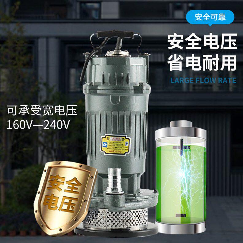 甄选贝升潜水泵220V/380V家用1寸2寸3寸4寸农用抽水泵扬程清水泵