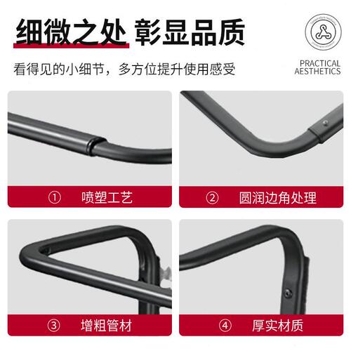 甄选可伸缩白色晾衣杆加粗加厚杆壁挂欧式家用阳台固定挂衣杆