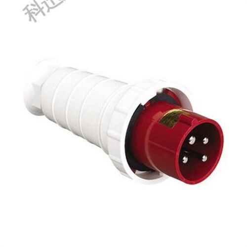 荣盛防水工业插头插RS-034 63A4芯航空插头RS-044 125A工业连接器