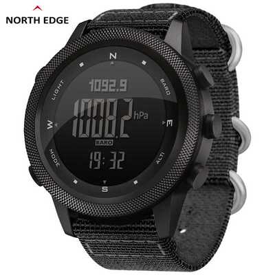 Men Digital Watch Outdoor Sports Running Swimming Altimeter