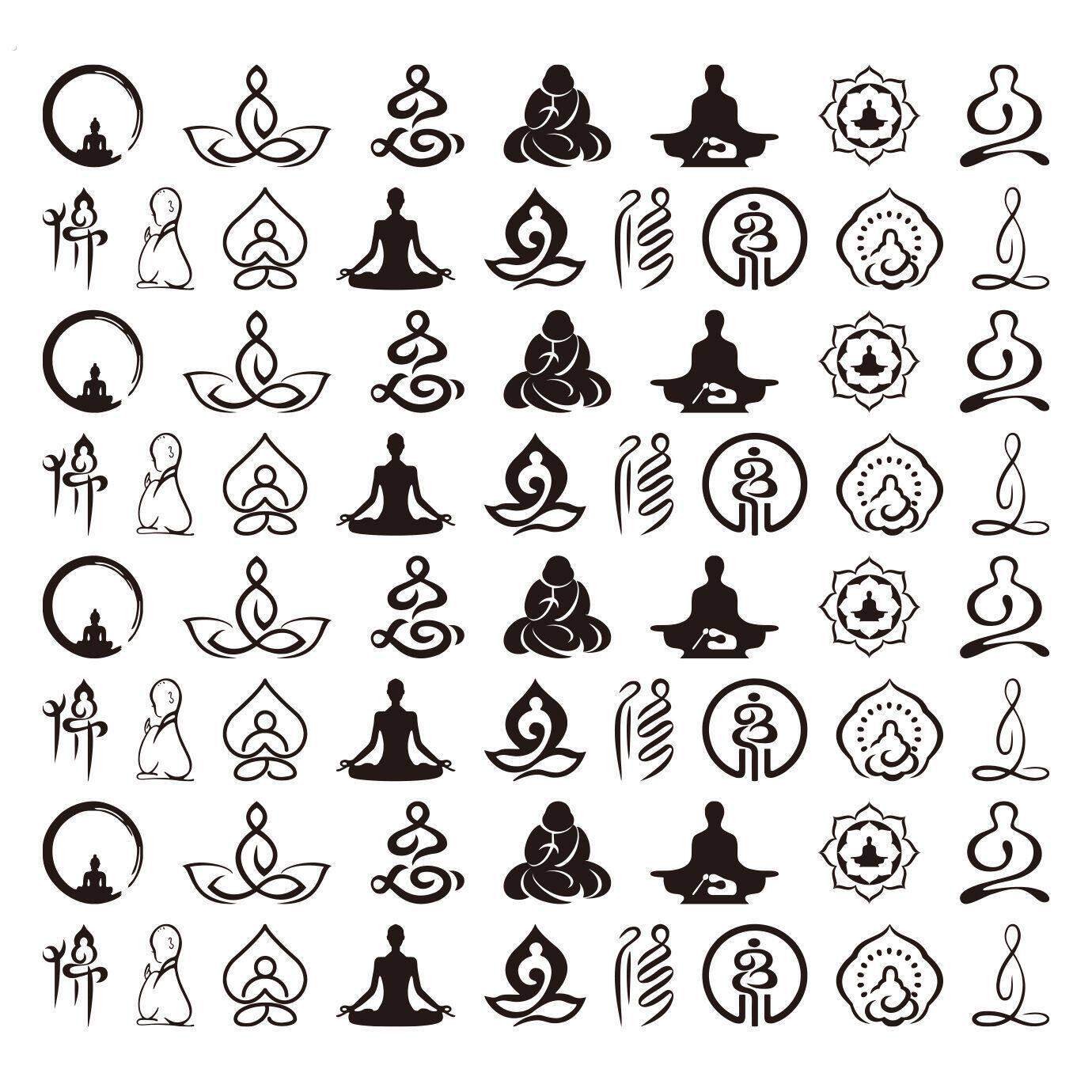 雕刻图案贴纸小葫芦贴纸烙画拓印稿手捻转印贴纸烙画墨刻底稿小美