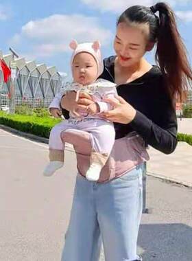 孩子简易腰凳婴儿轻便单凳多功能宝宝外出抱娃神器安全带背带坐凳