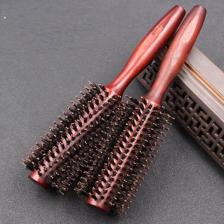 电吹风机不伤发直发卷棒吹梳一体多功能直卷两用内扣造型神器梳子