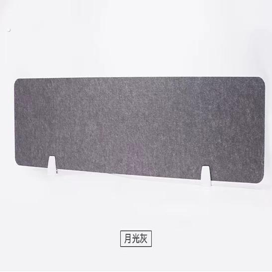 办公桌工位挡板桌面屏风隔断加高工位中间隔板办公桌子网格布屏风图片