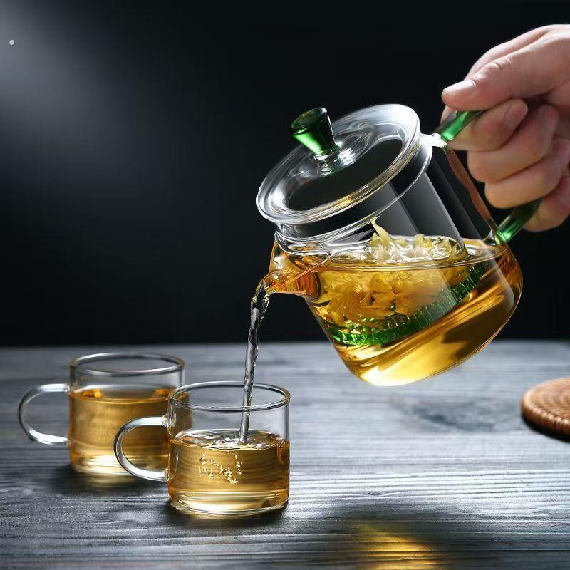 茶水分离玻璃茶壶耐高温高档功夫茶杯茶壶神奇壶煮茶壶冲泡茶具